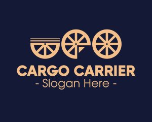 Cart Wagon Wheels logo design