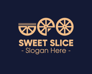 Pie Chart Wheels logo design