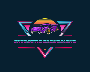 Retro Car Detailing logo design