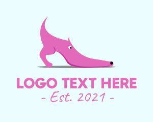 Pink Shoe Dog logo