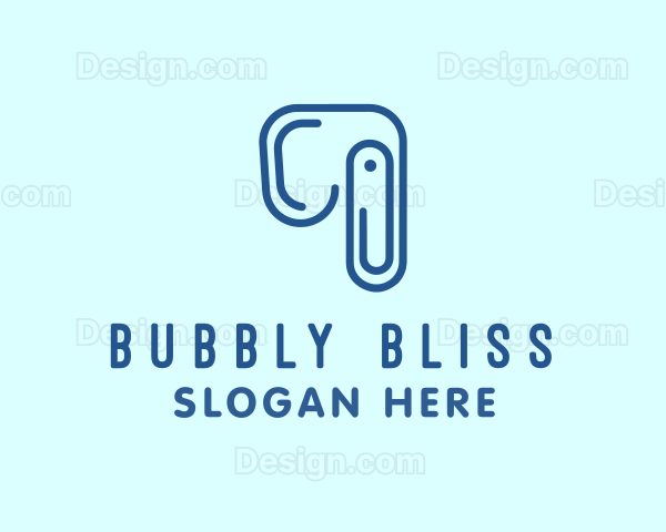 Elephant Paper Clip Logo