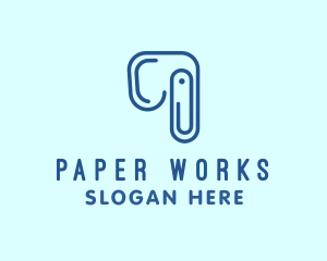 Elephant Paper Clip logo