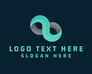 Gradient Infinity Loop logo