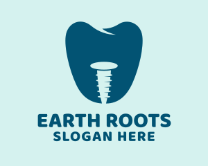 Blue Tooth Screw logo design