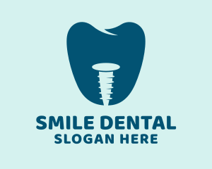 Blue Tooth Screw logo design