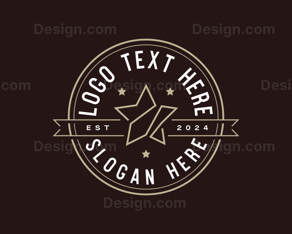 Generic Star Badge Logo