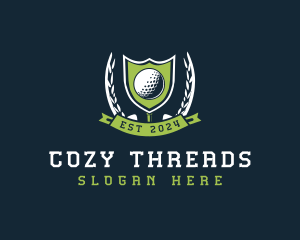 Golf Tournament Competition logo design