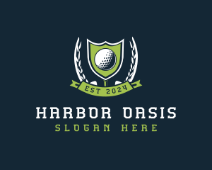 Golf Tournament Competition logo design