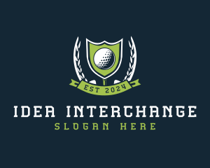 Golf Tournament Competition logo design