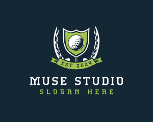 Golf Tournament Competition logo design