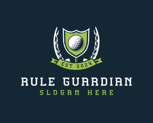 Golf Tournament Competition logo design