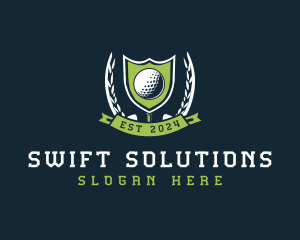 Golf Tournament Competition logo design