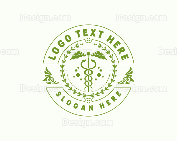 Caduceus Healthcare Physician Logo