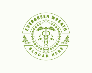 Caduceus Healthcare Physician logo design