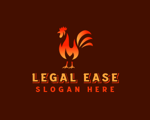 Chicken Flame Restaurant Logo