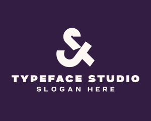 Modern Ampersand Business logo design