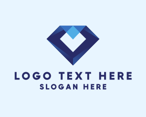 Geometric Diamond Business  logo