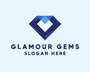 Geometric Diamond Business  logo design