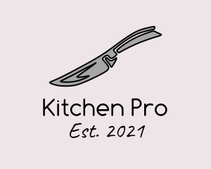 Gray Kitchen Knife  logo