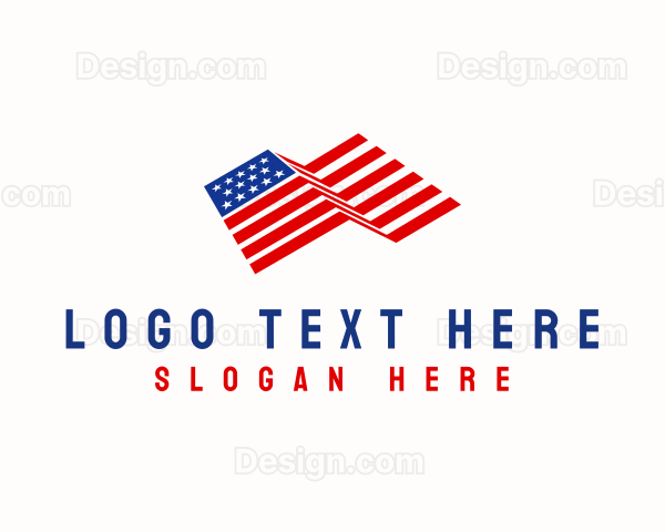 American Flag Heritage Logo