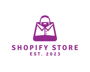 Purple Collar Bag logo design