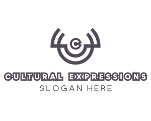 Cow Horns Symbol logo