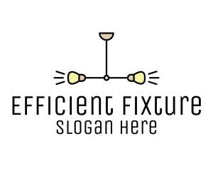 Symmetrical Lighting Fixture logo