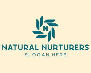 Modern Leaf Company logo design