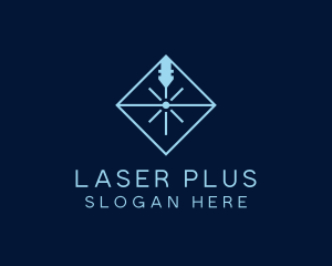 CNC Laser Fabrication logo design