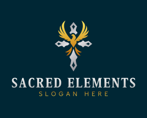 Sacred Dove Cross logo