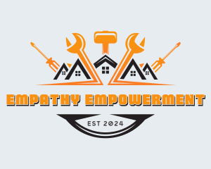 Carpentry Tools Repair Logo