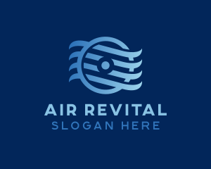 Wind Cooling Ventilation logo design