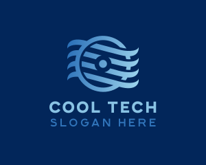 Wind Cooling Ventilation logo design