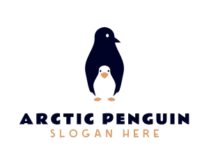 Wild Penguin Zoo logo design