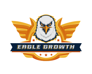 Eagle Wings Gaming Mascot logo design