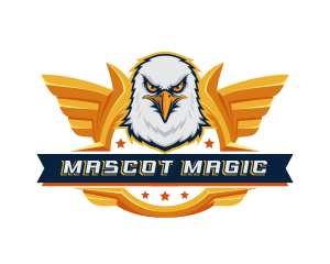 Eagle Wings Gaming Mascot logo design