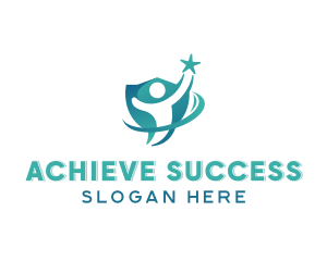 Human Success Leadership logo design