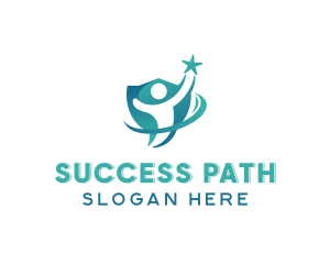 Human Success Leadership logo design