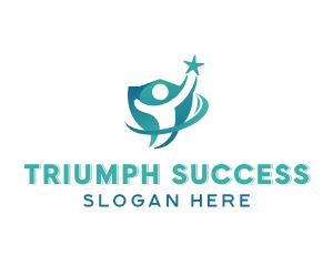 Human Success Leadership logo design