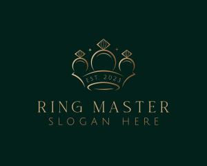 Jewelry Ring Crown logo