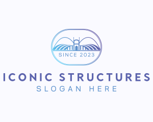 Structure Bridge Landmark logo design