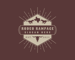 Texas Ranch Rodeo logo design