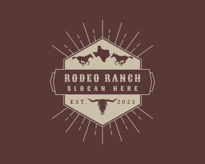 Texas Ranch Rodeo logo design