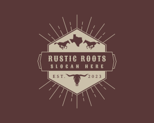 Texas Ranch Rodeo logo design