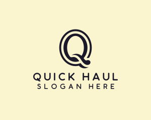 Author Publishing Firm Letter Q logo design