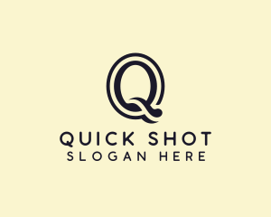 Author Publishing Firm Letter Q logo design