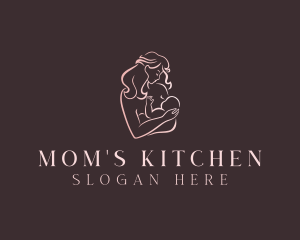 Mother Baby Parenting logo design