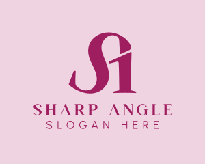 Feminine Elegant Letter SA Company logo design