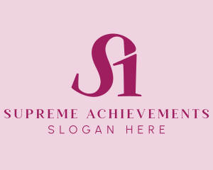 Feminine Elegant Letter SA Company logo design