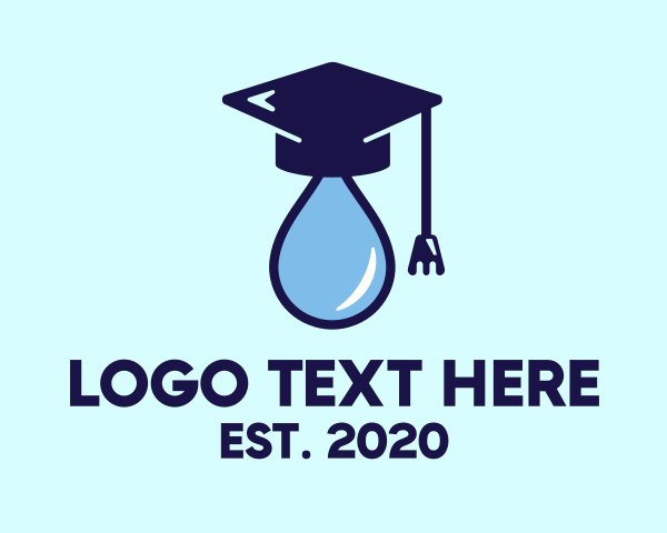 Graduation Hat logo example 1
